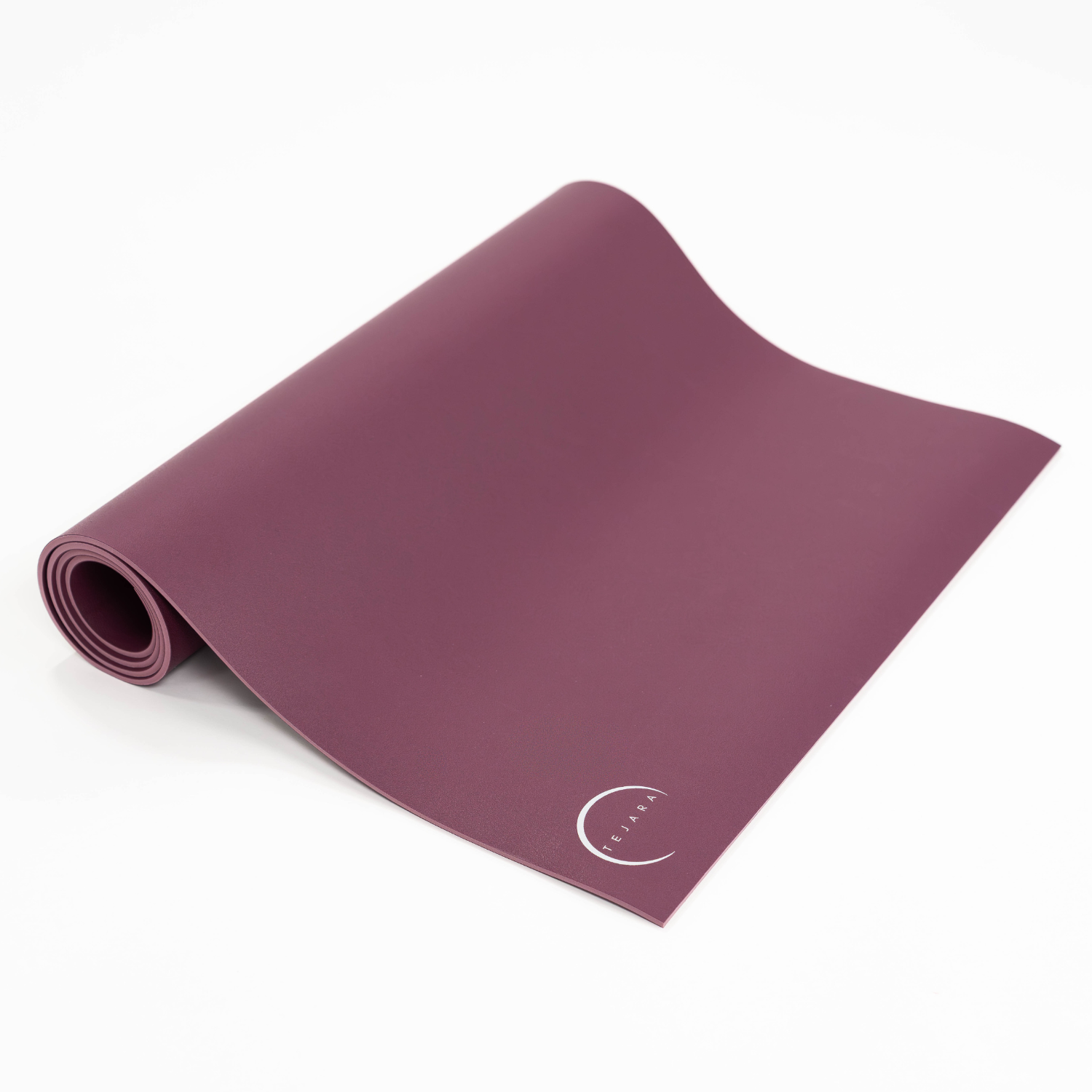 Natural Rubber Yoga Mat - Mulberry Purple